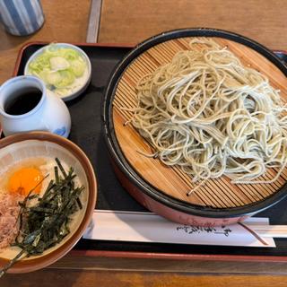 とろろそば：大盛(更科大黒 )