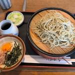 とろろそば：大盛(更科大黒 )