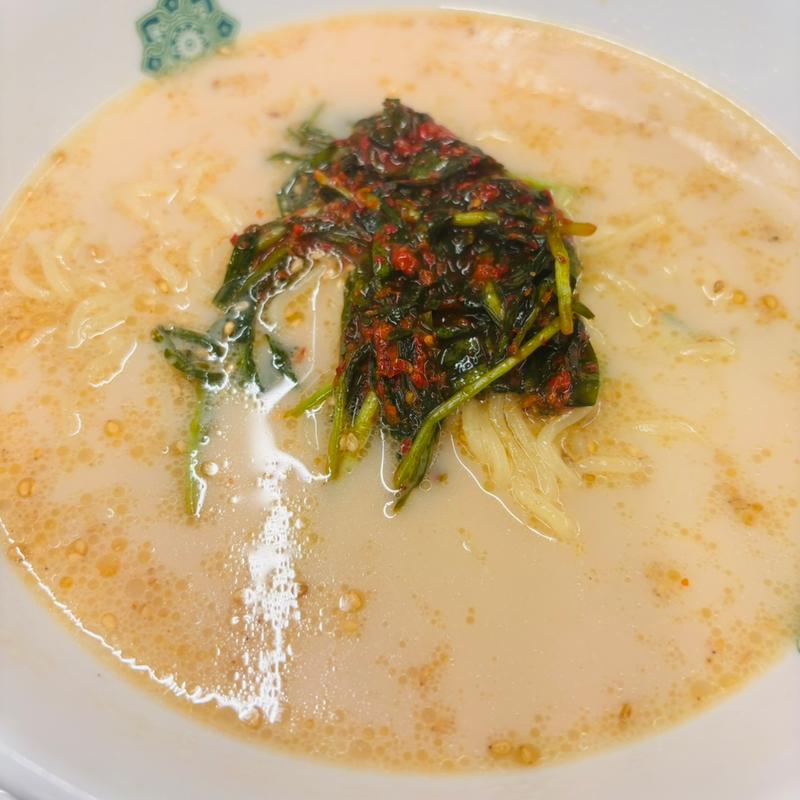 ニラ南蛮そば(日高屋 御徒町南口店)