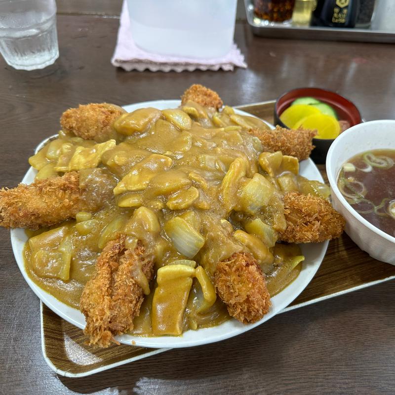 カツカレー(中華料理 タカノ)