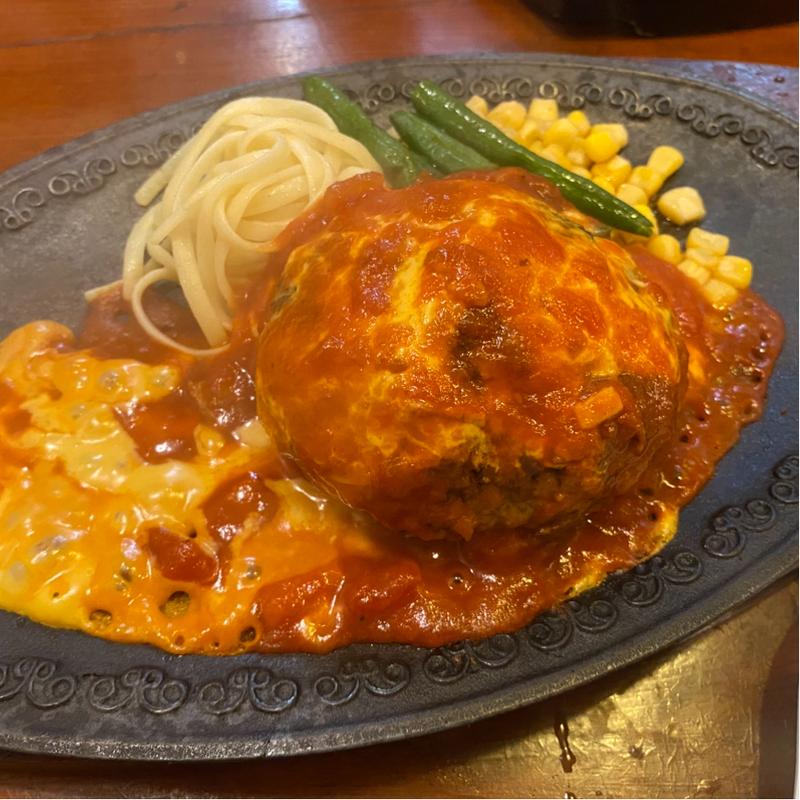 イタリアン風ハンバーグ(モンブラン 浅草店 )