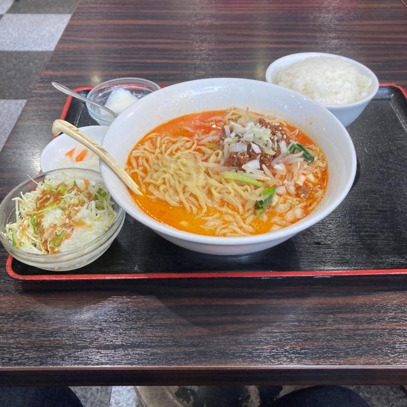 担々麺セット(蒲田ニイハオ （カマタニイハオ）)