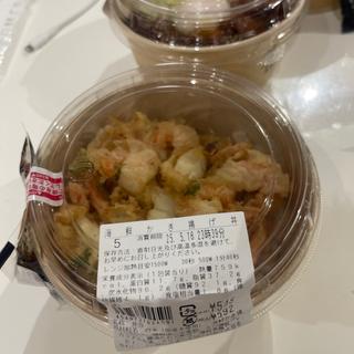 海鮮かき揚げ丼(ローソン 鶴ヶ島若葉店)
