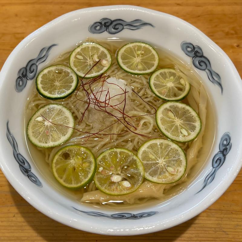 すだちそば(支那そば 大和 稲荷町本店)