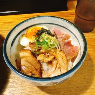 ミニチャーシュー丼(麺屋paiton)