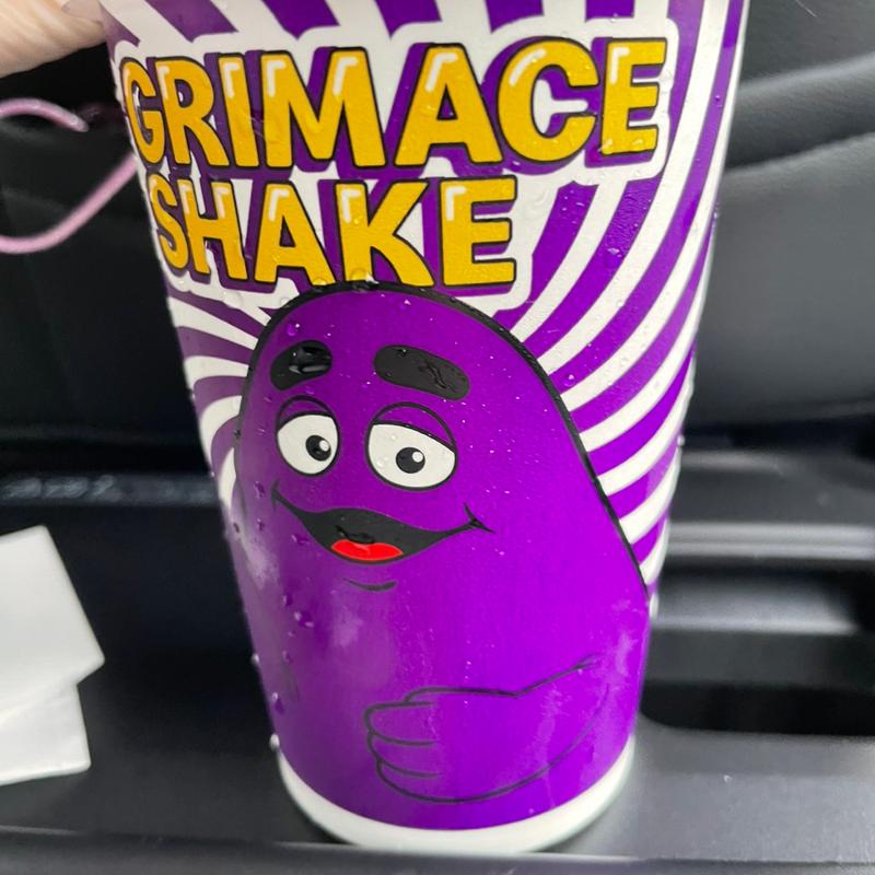 グリマスシェイク ブルーベリーヨーグルト味(マクドナルド 盛岡西バイパス本宮店 （Mcdonalds）)