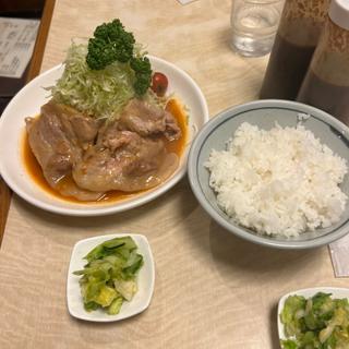 辛みそ焼定食