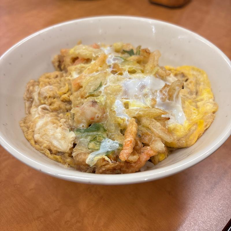 ミニかき揚げ丼(山田うどん食堂 上尾小泉店 )