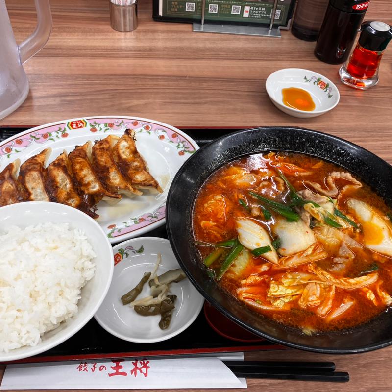 スタミナラーメンセット(餃子の王将 枚方店)