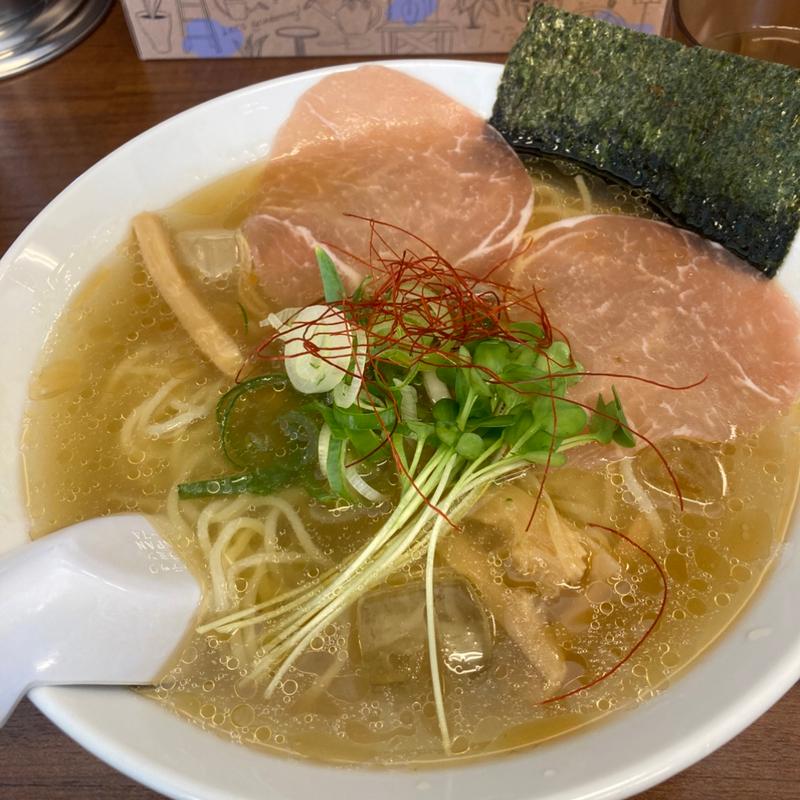 冷やしラーメン塩(らーめん餃子専門　こむさし)