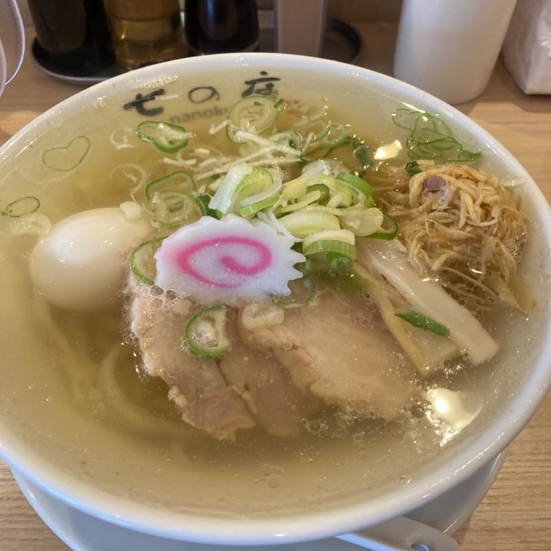 生姜ラーメン(しょうがラーメン 七の庫 （ショウガラーメン ナノクラ）)