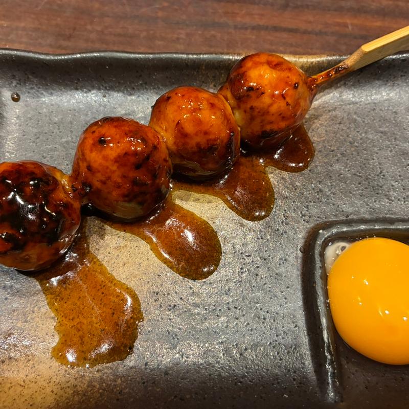 月見つくね(居酒屋味チ草)