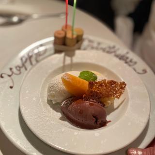 3種のアイス盛合わせ(Le Nougat)