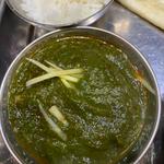ほうれん草カレー(インド料理パトワール 新宿店)