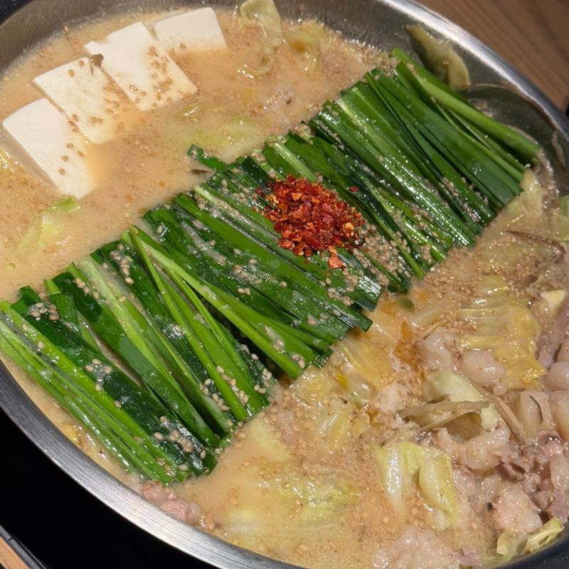 もつ鍋 みそ味(博多もつ鍋 おおやま LINKS UMEDA店)