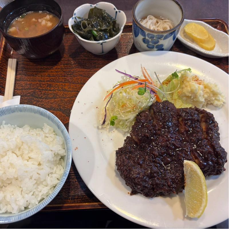 上味噌カツ定食(とんかつの浜田)