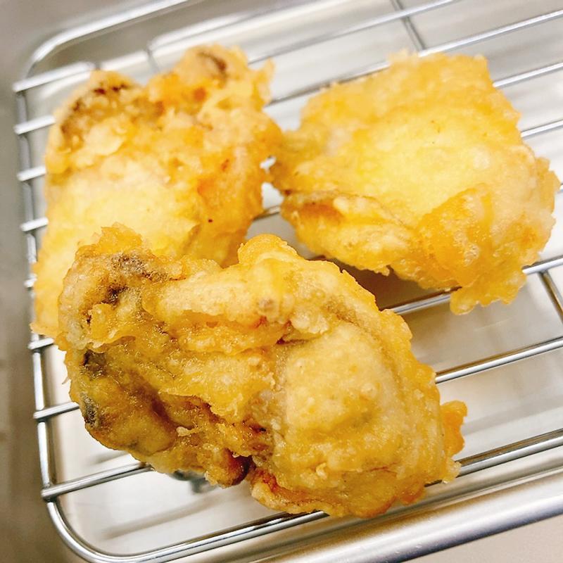 生かきの天ぷら（3個）(あつあつ揚立てっちゃん 大野店 )