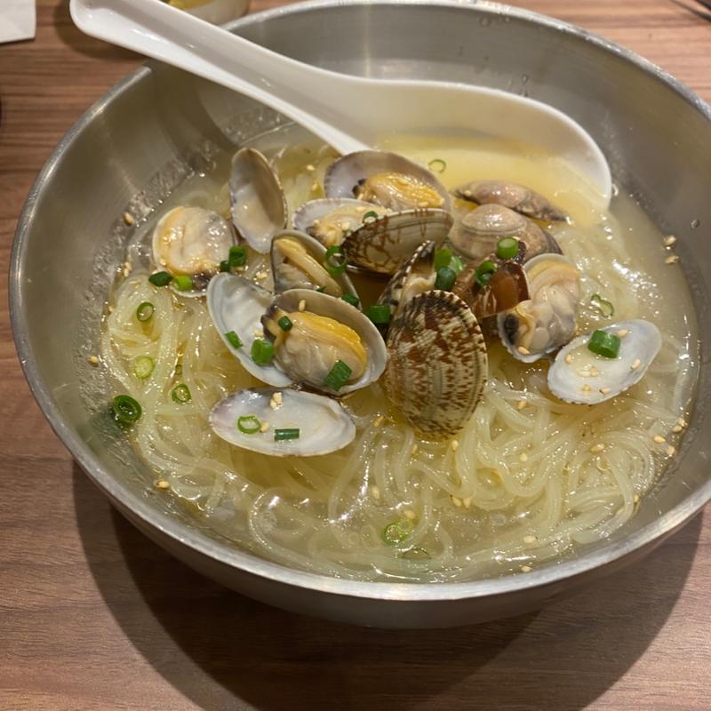 塩あさり冷麺(肉屋のせがれ 焼にーくん)