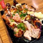 清流若どり骨付きモモ一本 グローブ焼きガーリック
