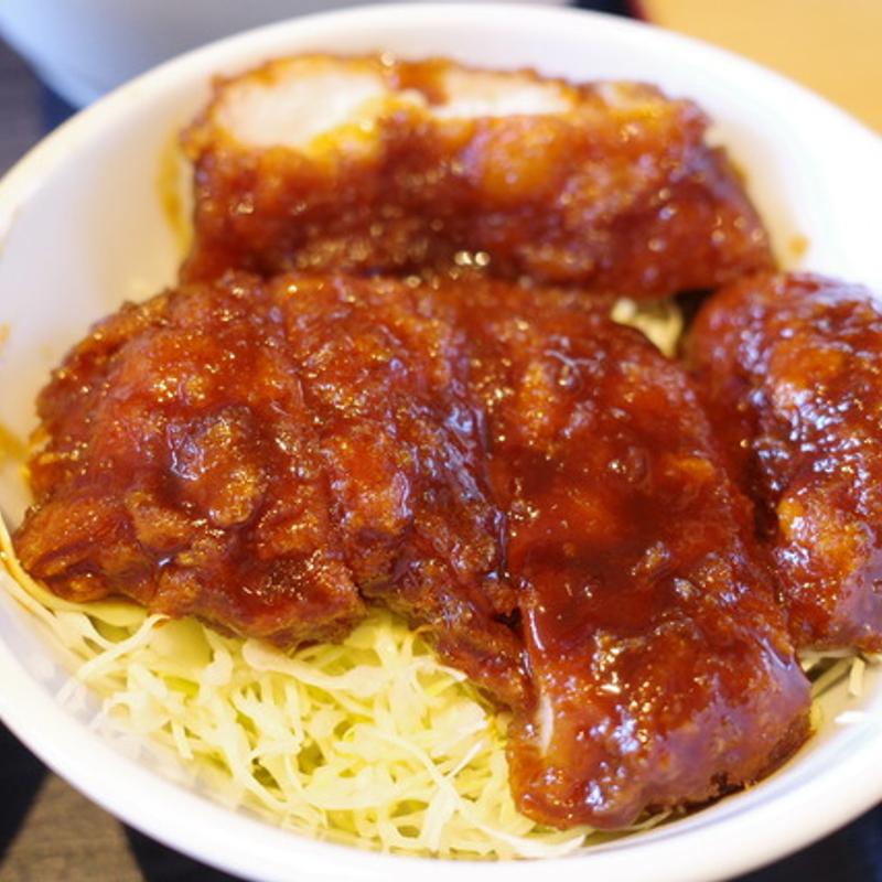 ソースカツ丼(会津山塩食堂)