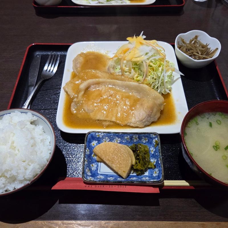 豚生姜焼き定食(Oishi （オオイシ）)