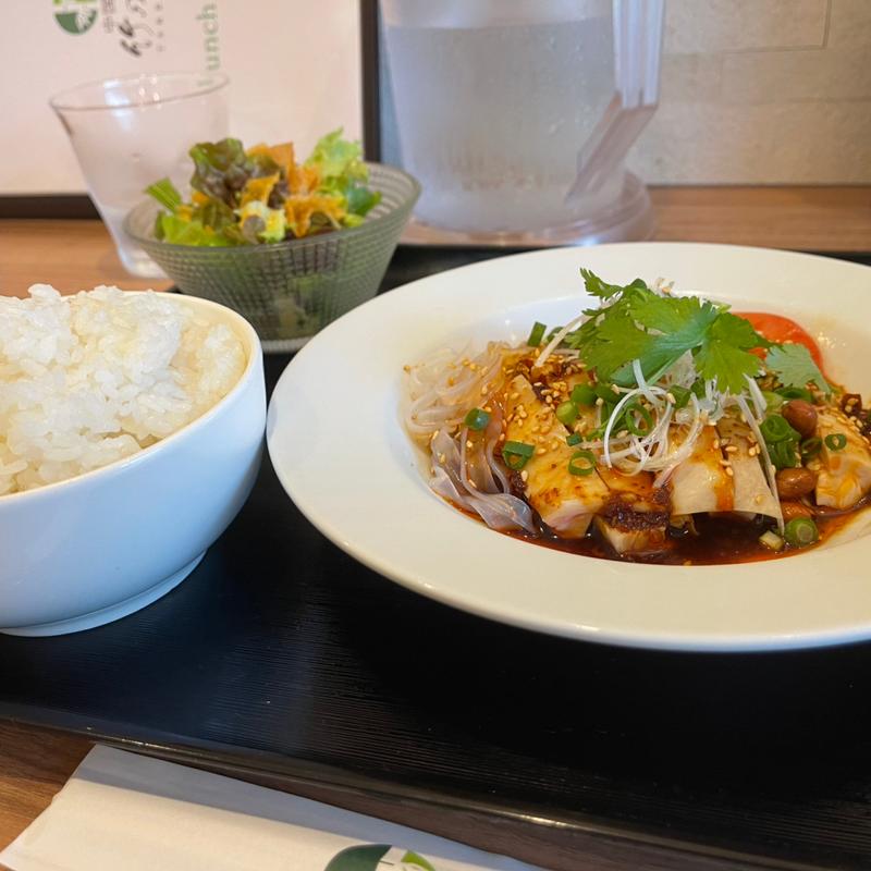 香り辣油のよだれ鶏　大盛り(中国菜 竹の樹 与野本町店)