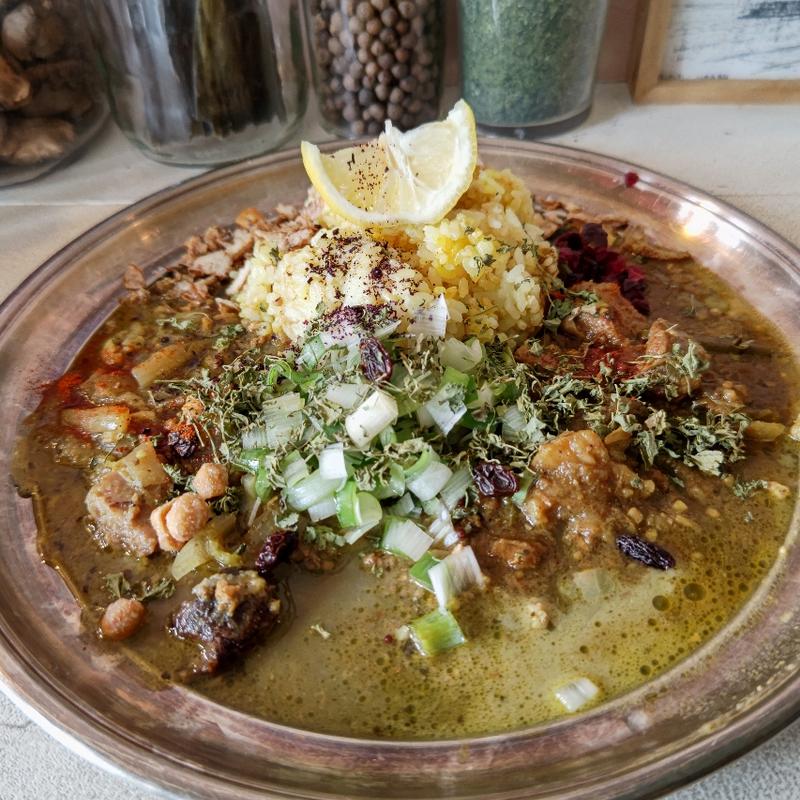 2種あいがけ(チキンカレー・牛豚キーマMIX)(きなこカリー)