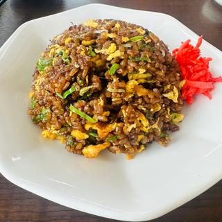 Aセット(ミニチャーハン)(麺屋まつり)