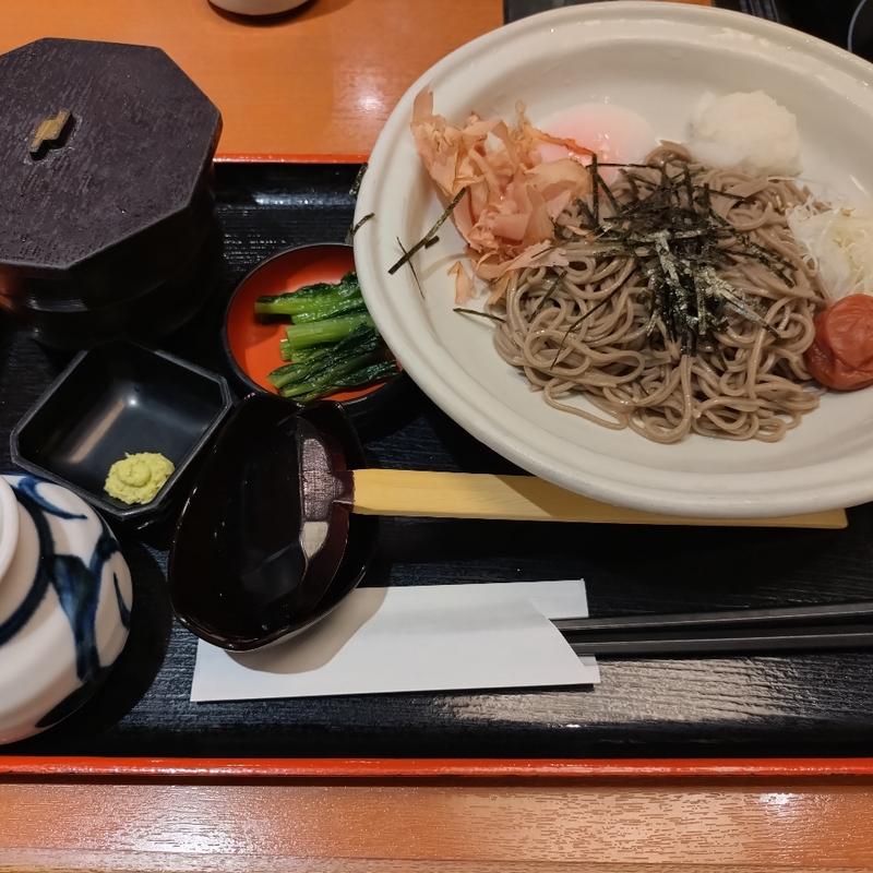 ぶっかけ蕎麦(信州そば処 そじ坊 横浜トレッサ店)