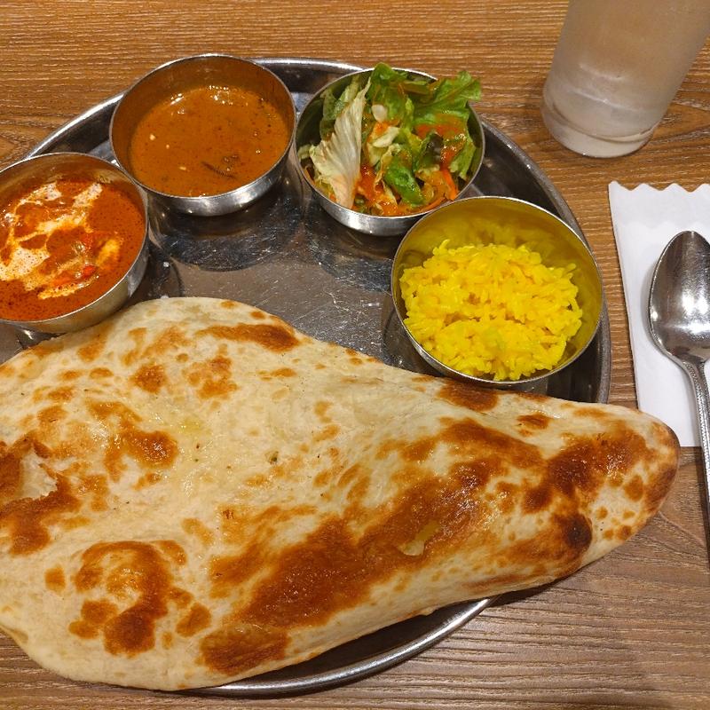 ダブルカレー(ホットハウス トレッサ横浜店)