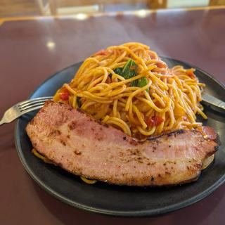 ナポリタン 特盛 厚切りベーコン