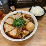 福原さんスペシャル 大 肉増し 味付半熟煮玉子&ご飯