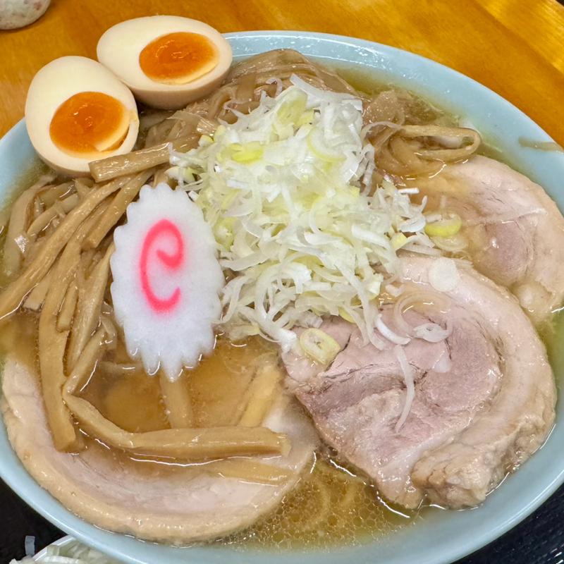 手打ちチャーシュー中華そば大盛＋味玉＋メンマ(中華そば 香十)