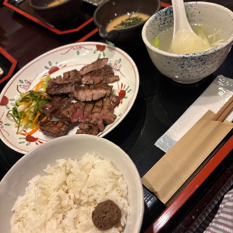 上牛たん焼き1.5人前 とろろ付き(牛たん焼き 仙台辺見 池袋パルコ店)