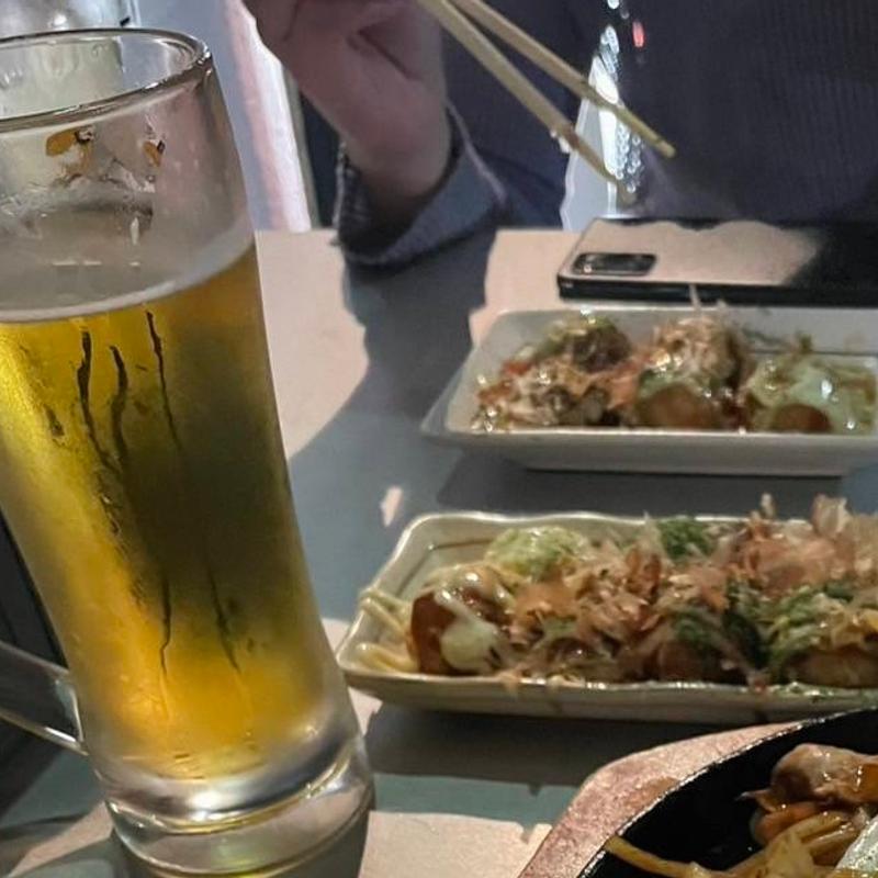 生ビール(たこぽん)