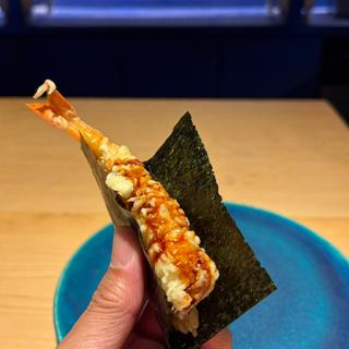 海老天海苔巻き