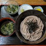 吊上げ海の香りの健康つけとろ蕎麦
