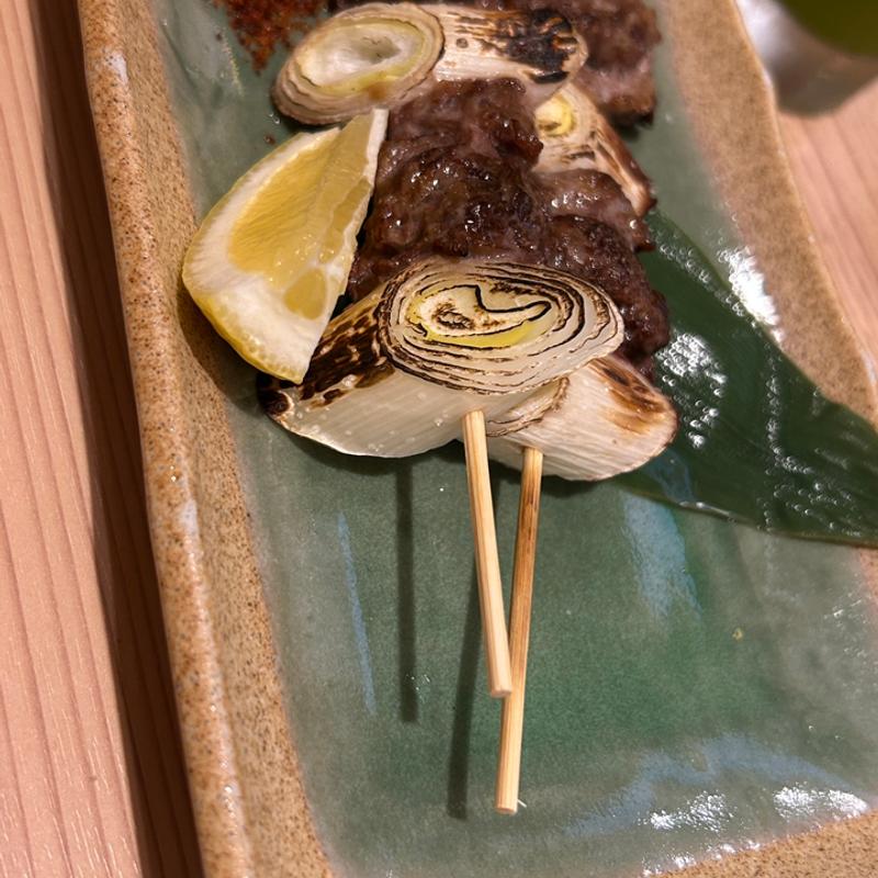 カマトロの串焼き(築地すし好 八重洲地下街店)