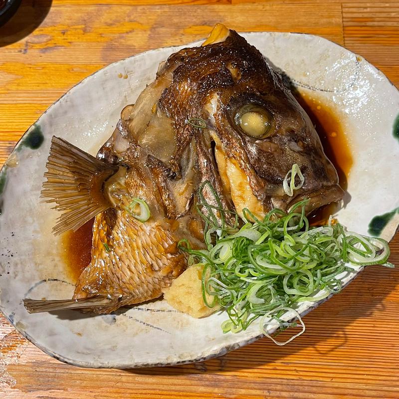 鯛あら煮(地魚屋台　とっつぁん 福島店 )