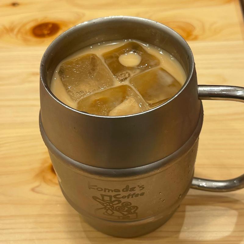 たっぷりカフェオーレ(コメダ珈琲店 JR福島駅前店)