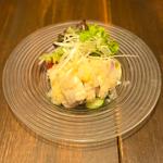 蒸し鶏 葱ソース