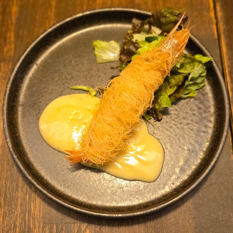 大人の海老マヨ1尾(中菜バル 堂島)