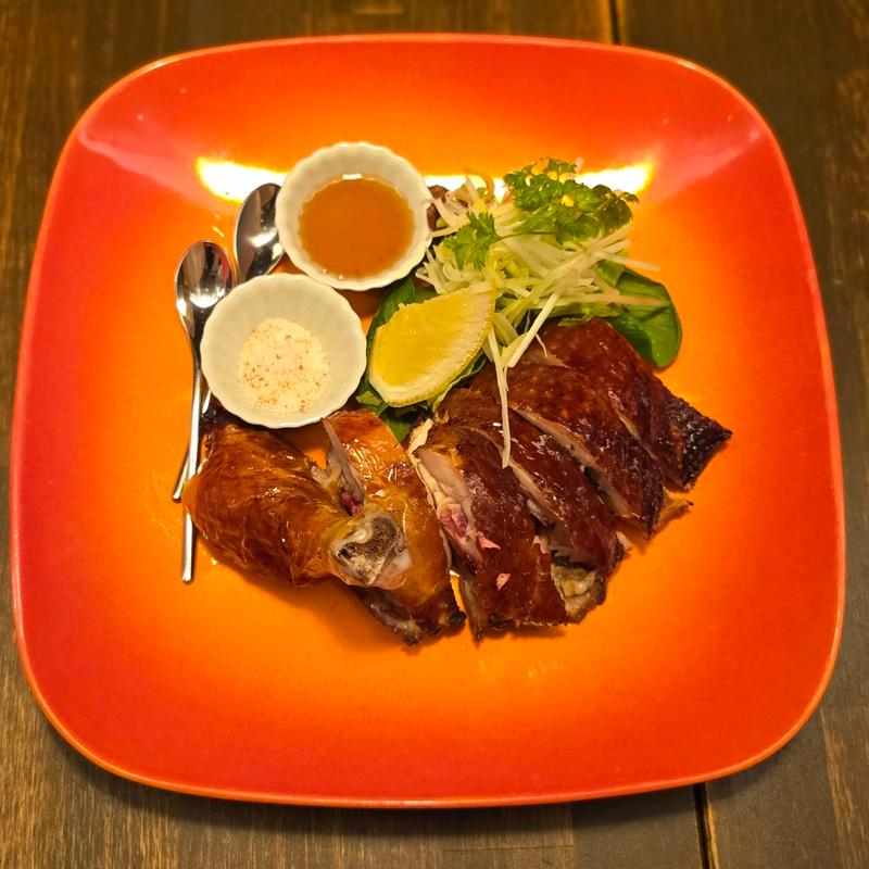 クリスピーチキン1/4羽(中菜バル 堂島)