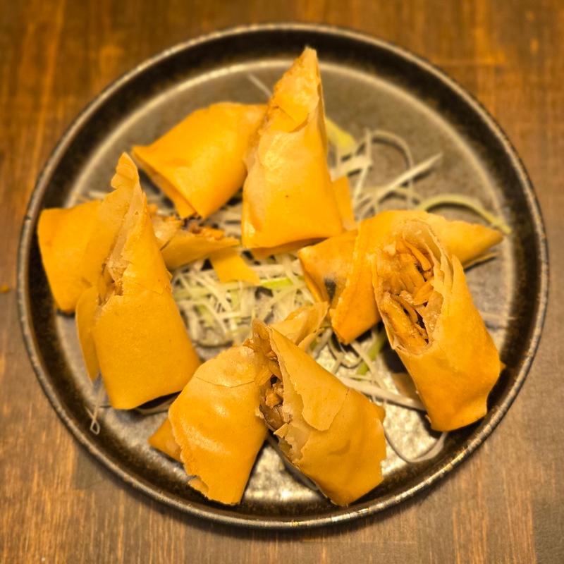 パリパリ広東春巻き(2本)(中菜バル 堂島)