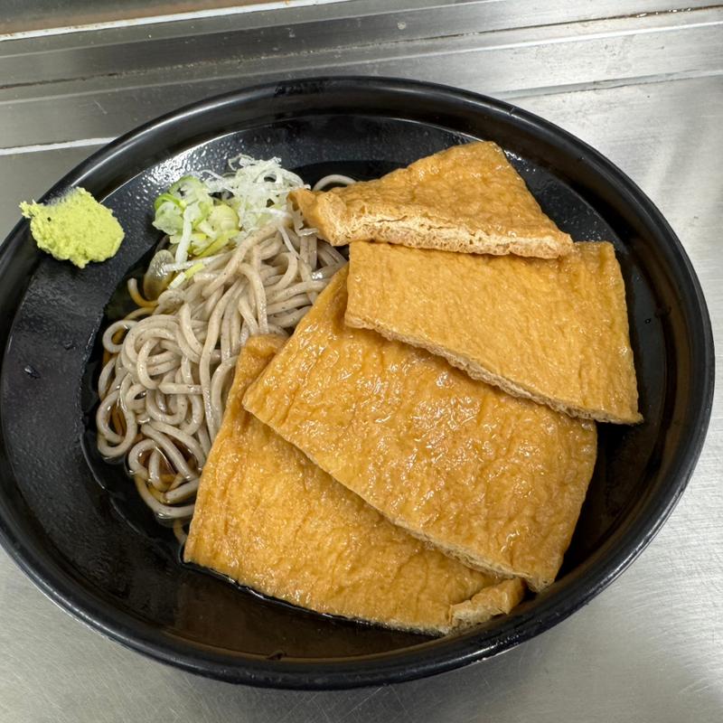 きつねそば(駅そば 大江戸そば 赤羽3・4番ホーム)