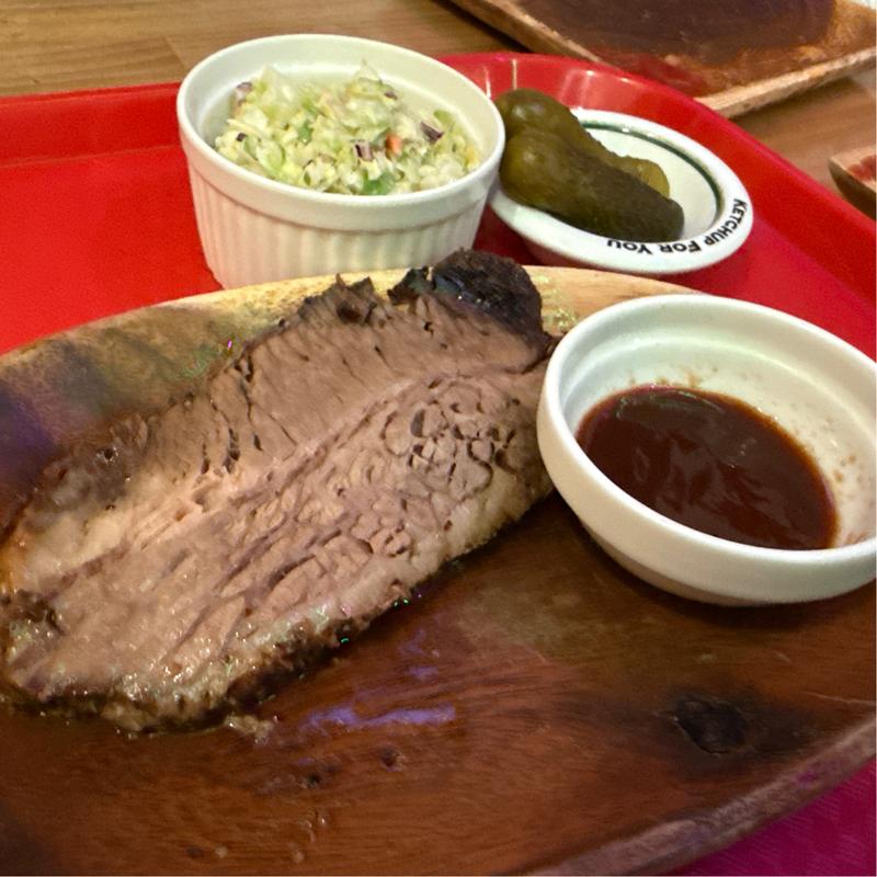 ブリスケット(トヨダチーズステーキ & BBQ HATAGAYA)