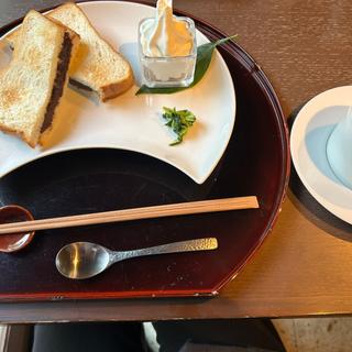 あんこトースト