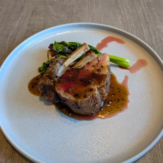NZ産仔羊のロースト(アロッサ 銀座店)