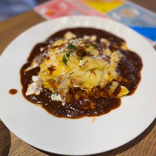 チーズオムライス