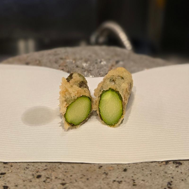 北海道産アスパラ 穂先 軸(天ぷらnuu nuu)